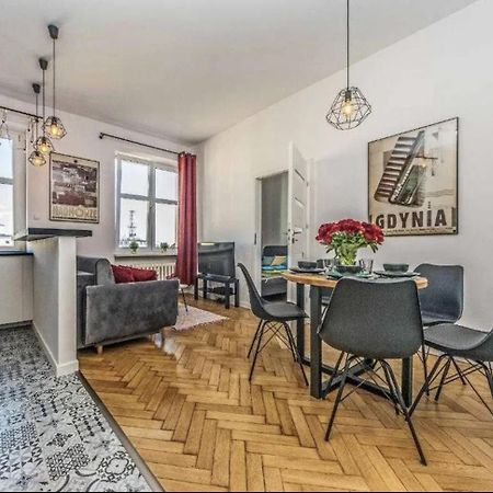 Ferienwohnung Skwer Kosciuszki Cenral Flat Gdynia Exterior foto
